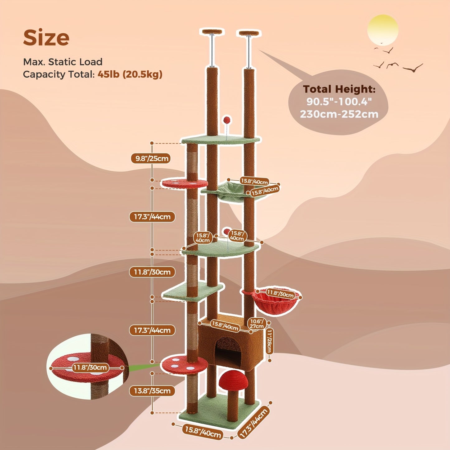 Catopia Sky Climber Tower