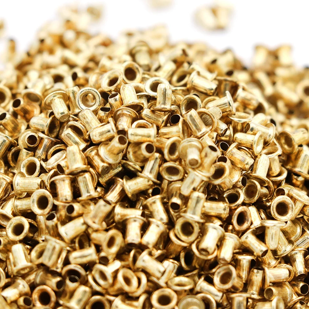 BuzzGuard Copper Eyelets – 1100pcs Beehive Thread Protectors