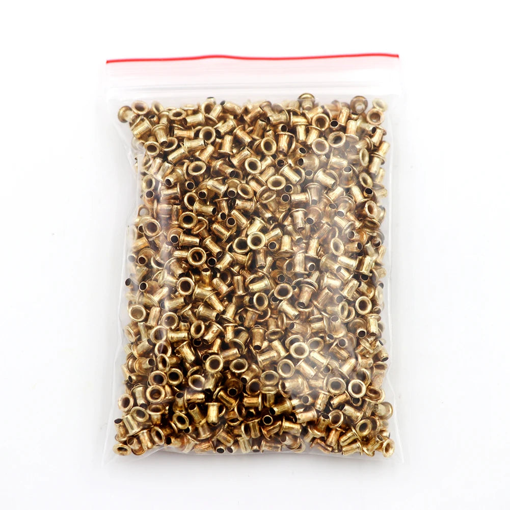 BuzzGuard Copper Eyelets – 1100pcs Beehive Thread Protectors