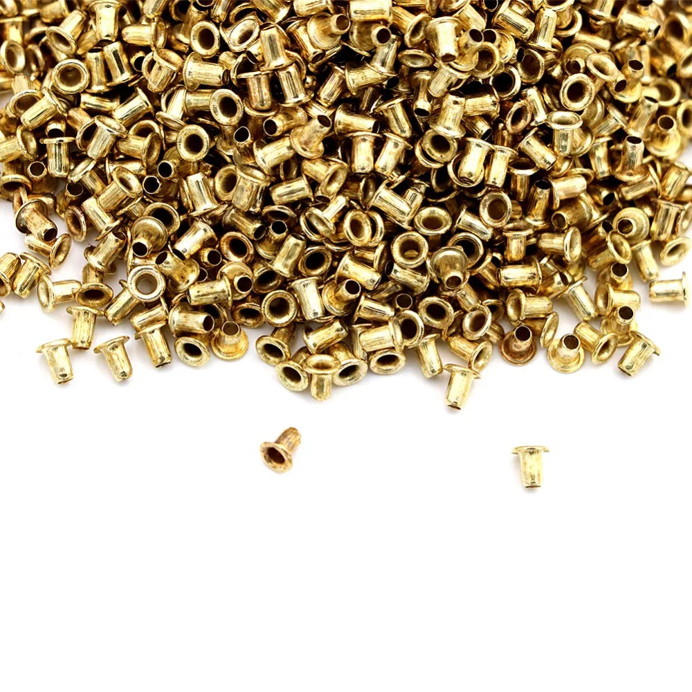 BuzzGuard Copper Eyelets – 1100pcs Beehive Thread Protectors