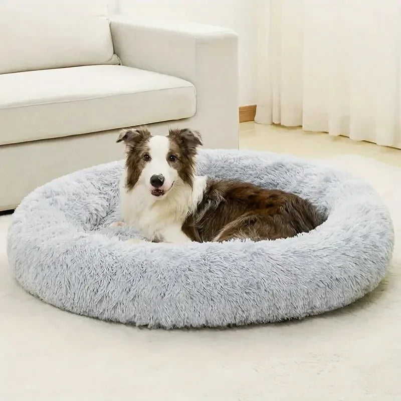 FluffNest Plush Pet Bed
