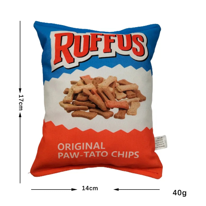 Chomp ‘n’ Chips Plush Dog Toy