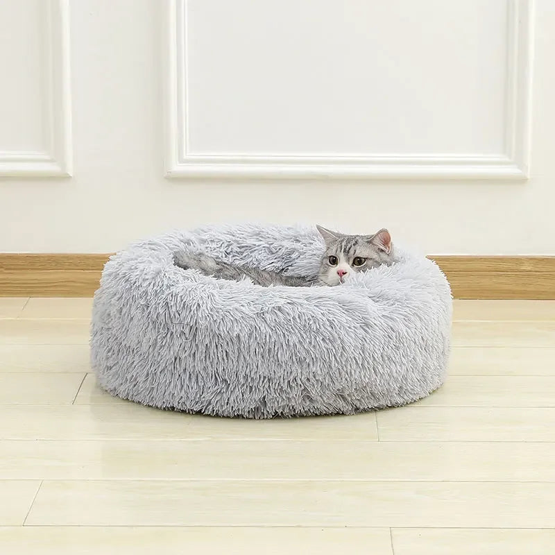 FluffNest Plush Pet Bed