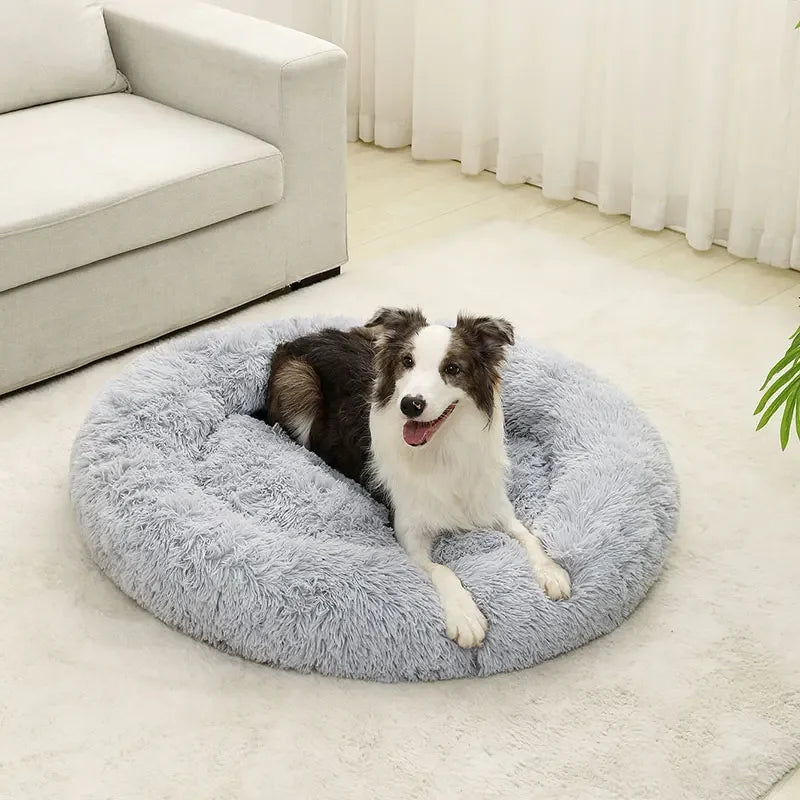 FluffNest Plush Pet Bed