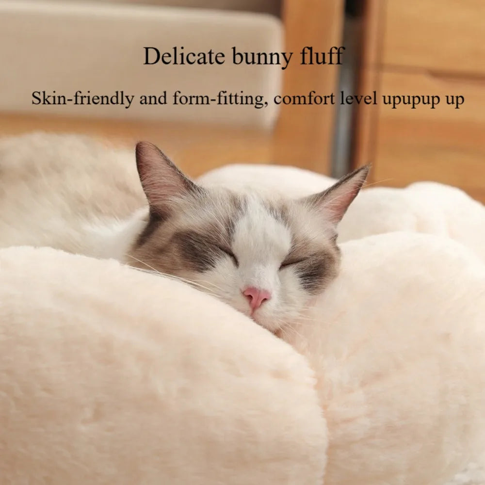BloomNest Plush Pet Bed