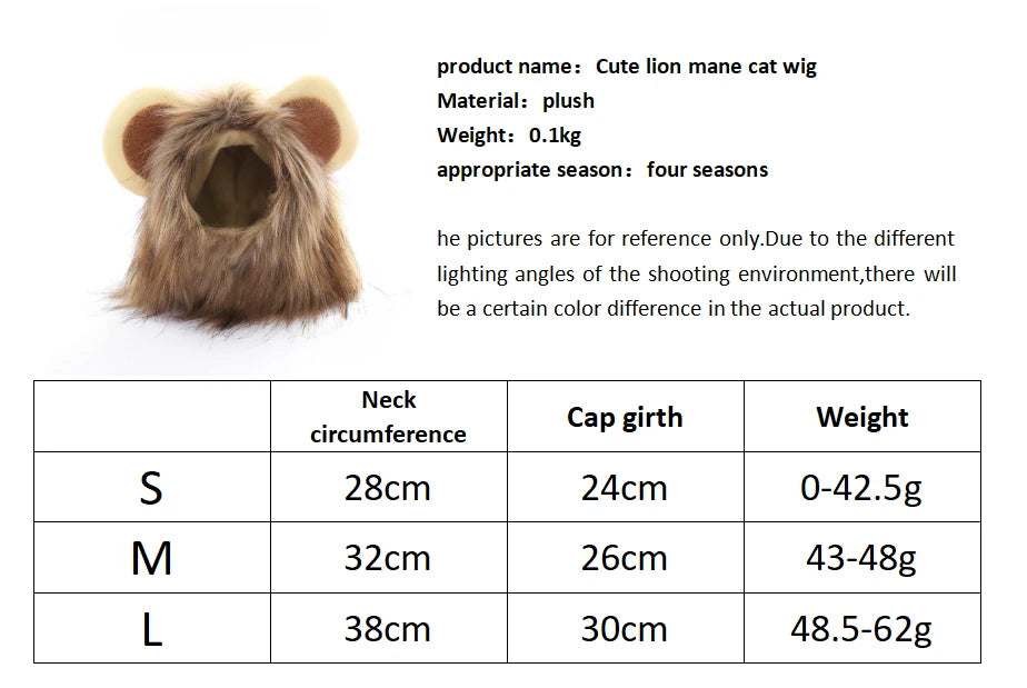 Roar & Purr Lion Mane Wig
