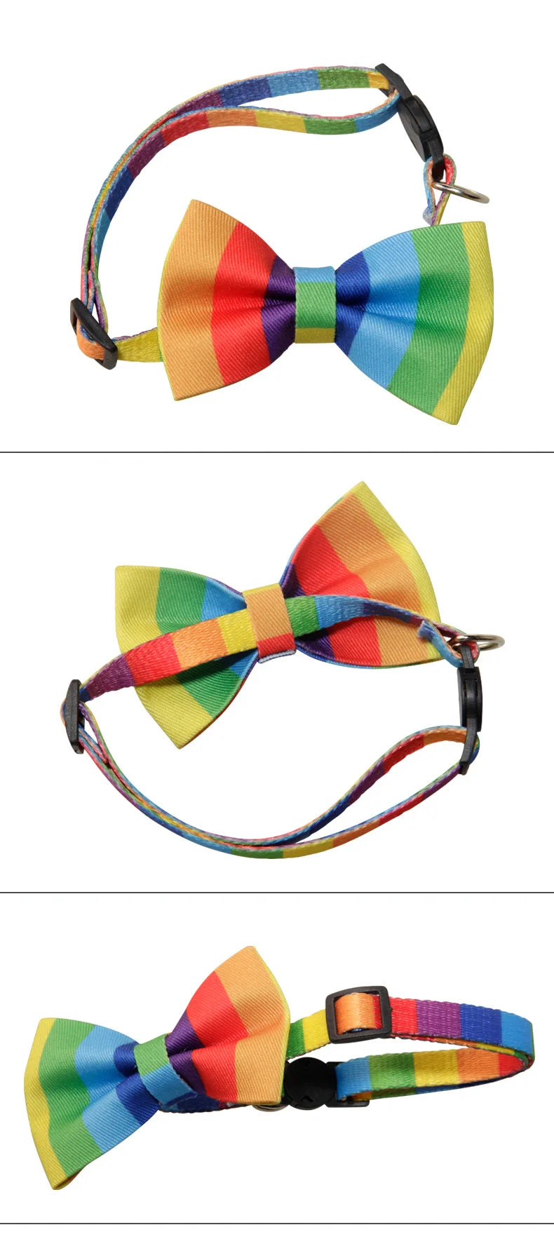 PridePaws Rainbow Collar