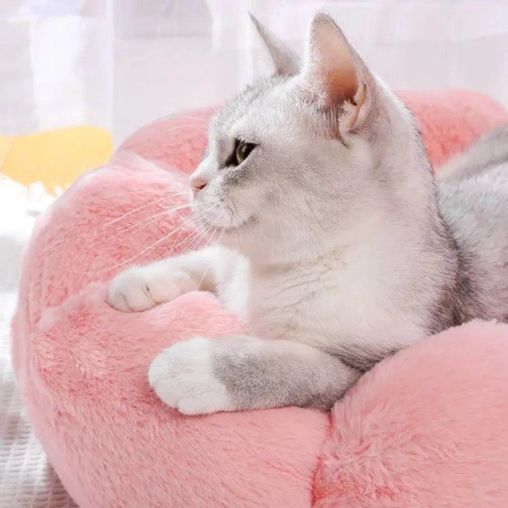 BloomNest Plush Pet Bed