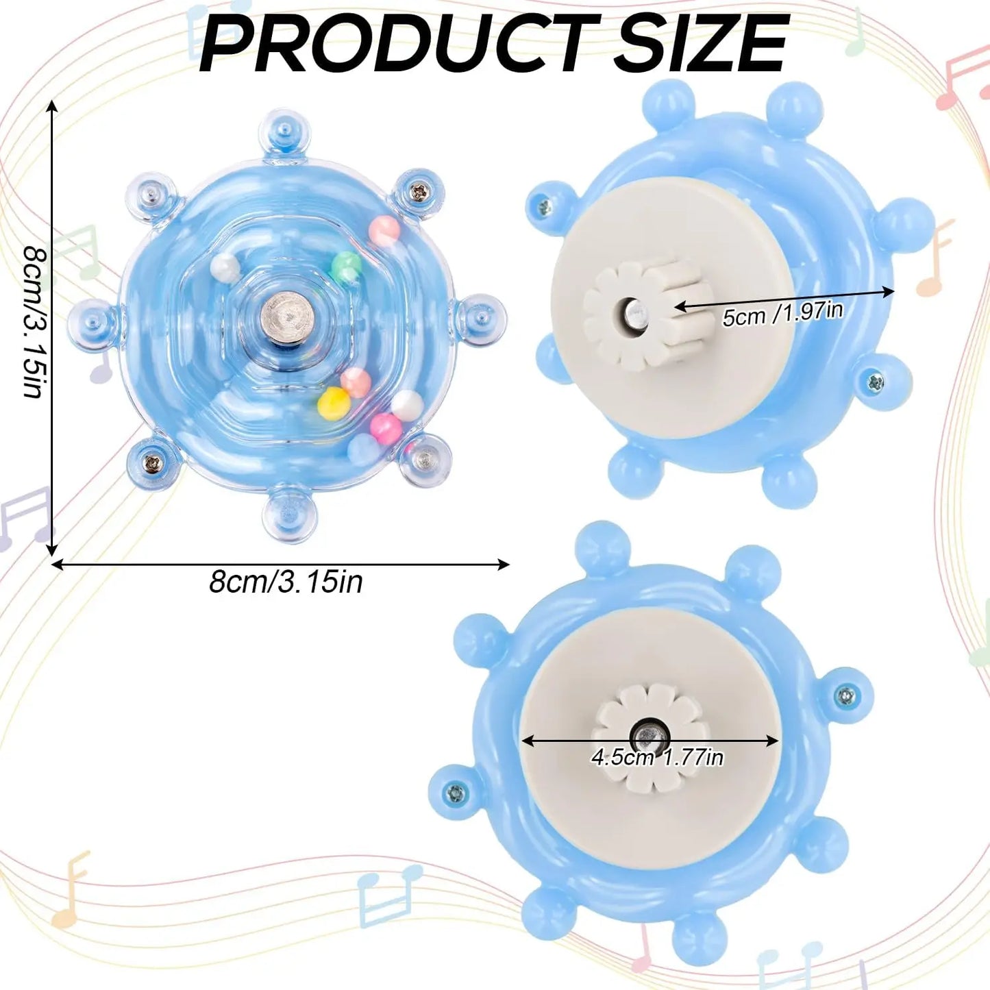 ChirpNSpin - Interactive Parrot Toy