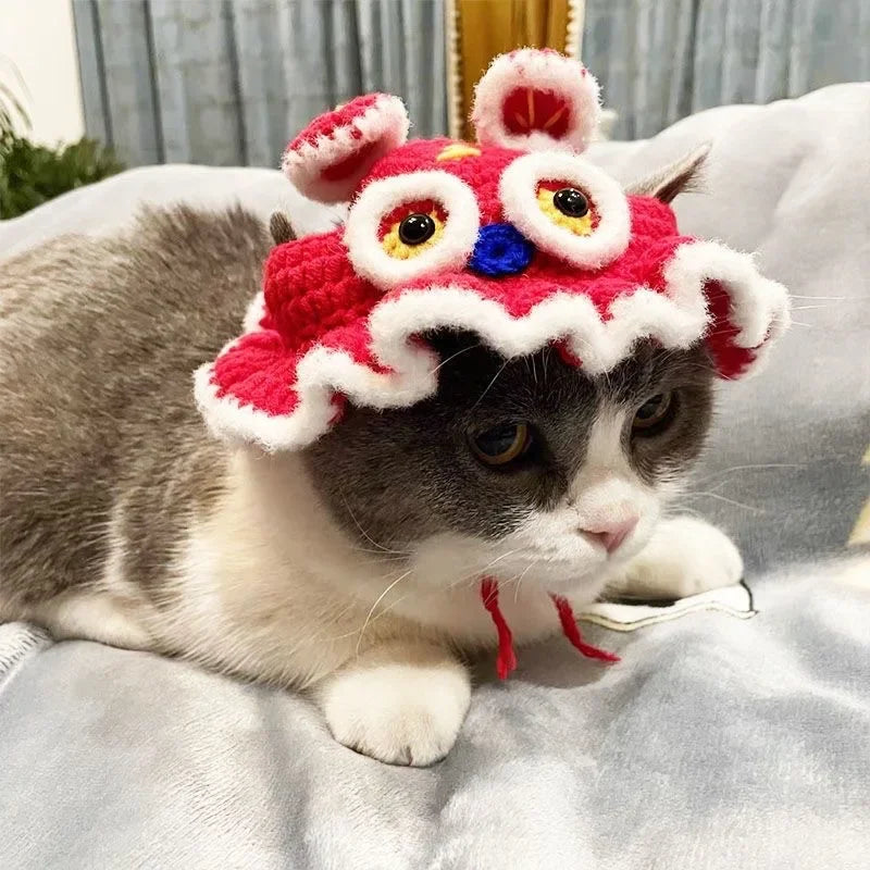 Meowdorable Knit Cosplay Hat