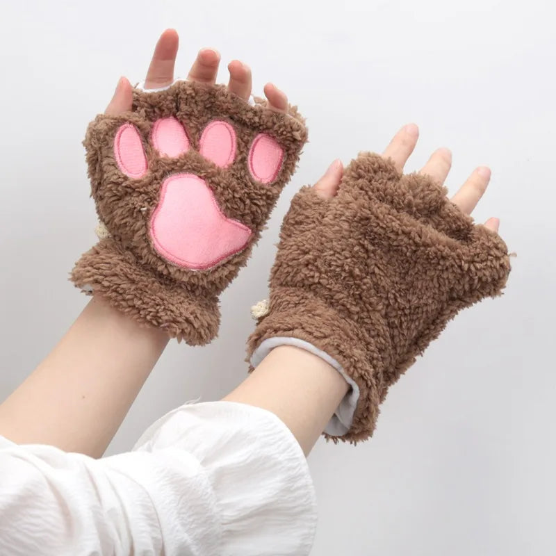 Meow Mittz - Fingerless Gloves