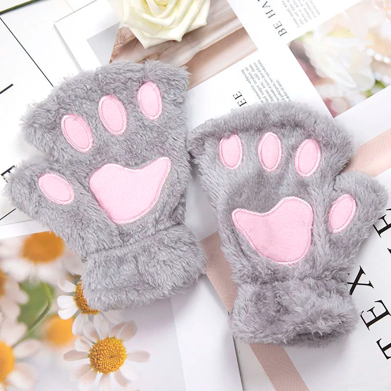 Meow Mittz - Fingerless Gloves