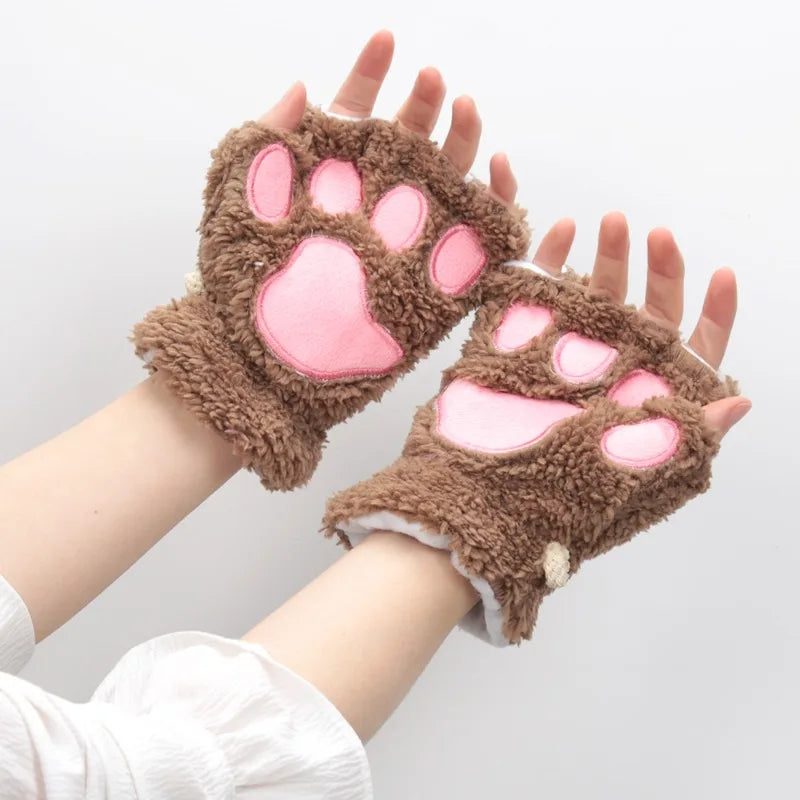 Meow Mittz - Fingerless Gloves
