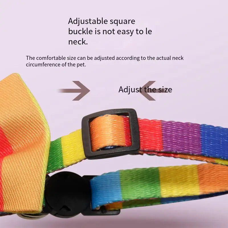 PridePaws Rainbow Collar