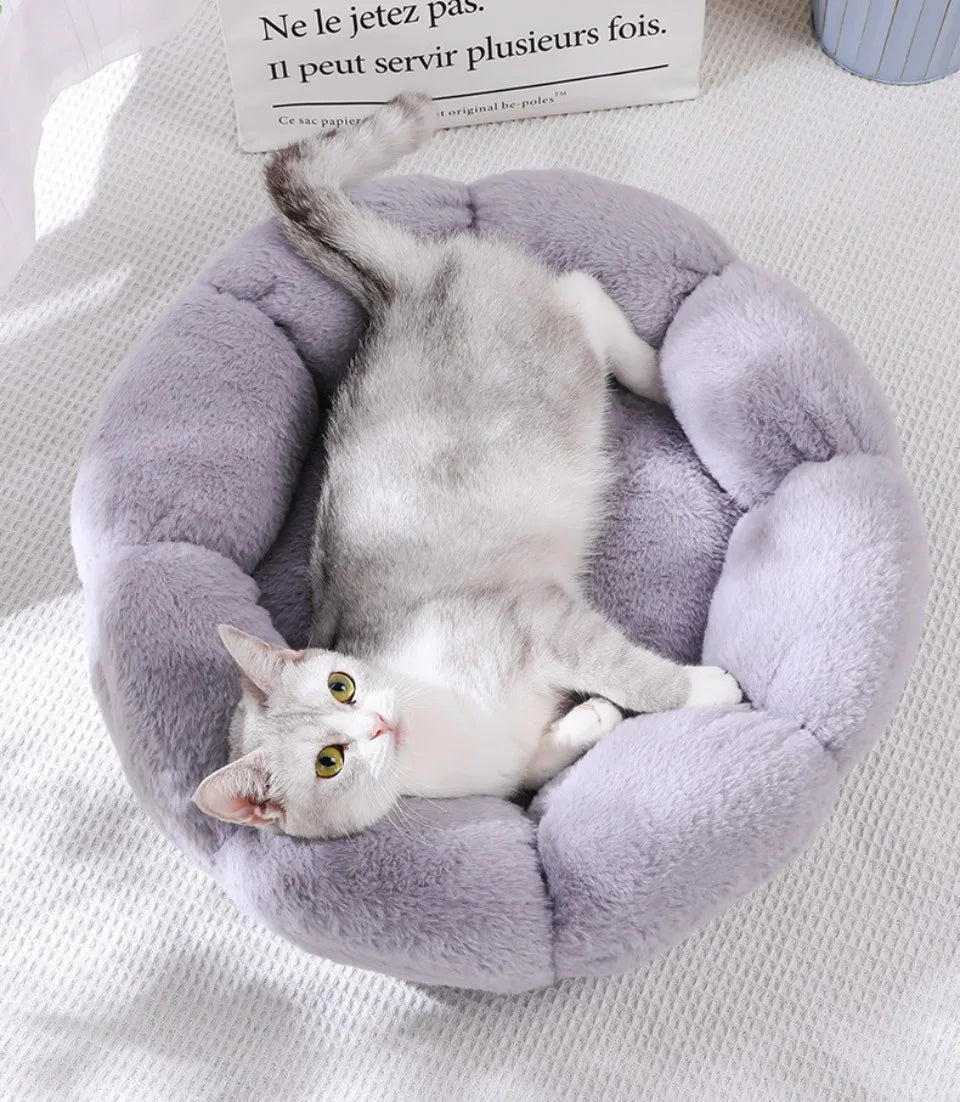 BloomNest Plush Pet Bed