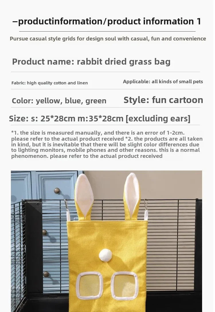 Hay There!™ Bunny Feeder Bag