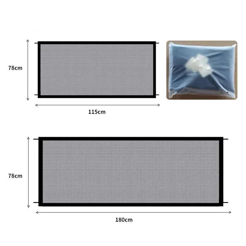 PawStop Foldable Mesh Pet Safety Gate