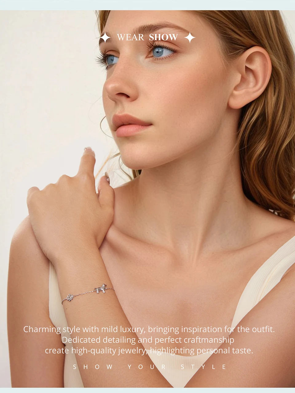 Pawlinks Sterling Silver Charm Bracelet