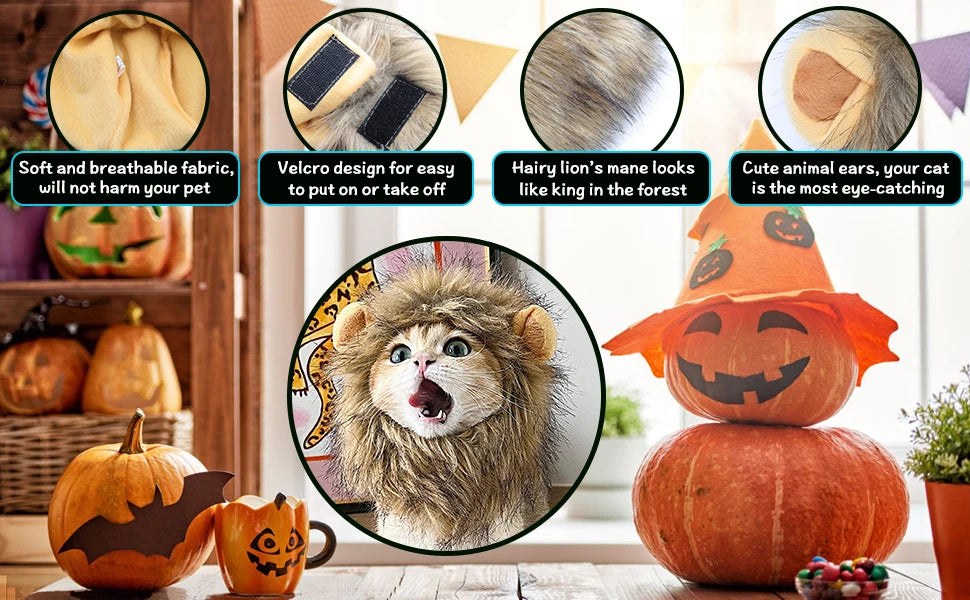 Roar & Purr Lion Mane Wig