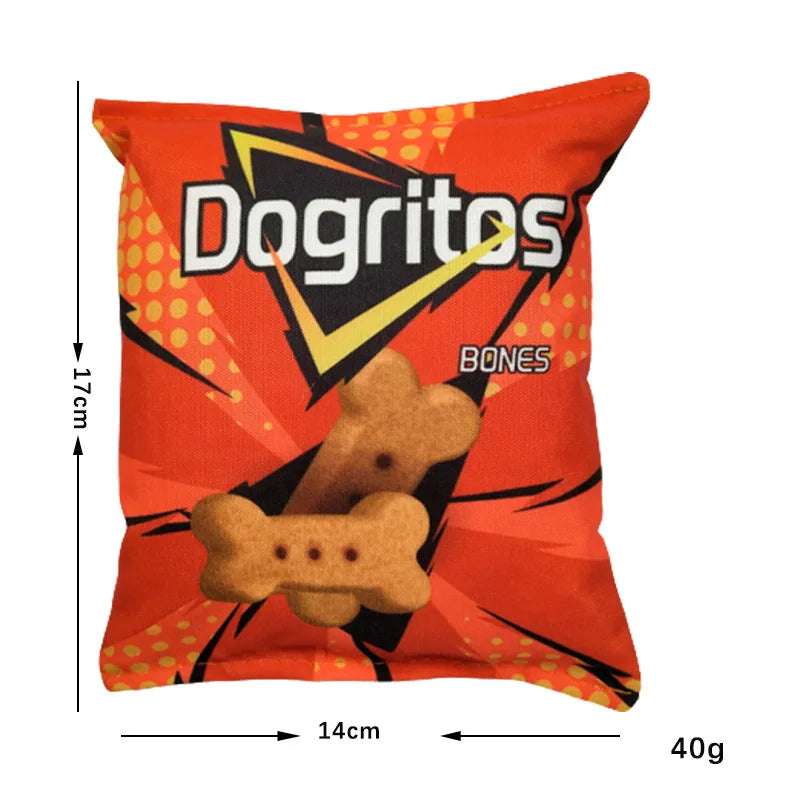 Chomp ‘n’ Chips Plush Dog Toy