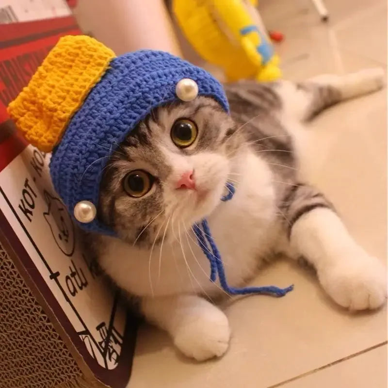 Meowdorable Knit Cosplay Hat