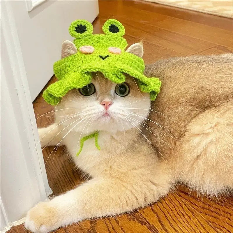 Meowdorable Knit Cosplay Hat