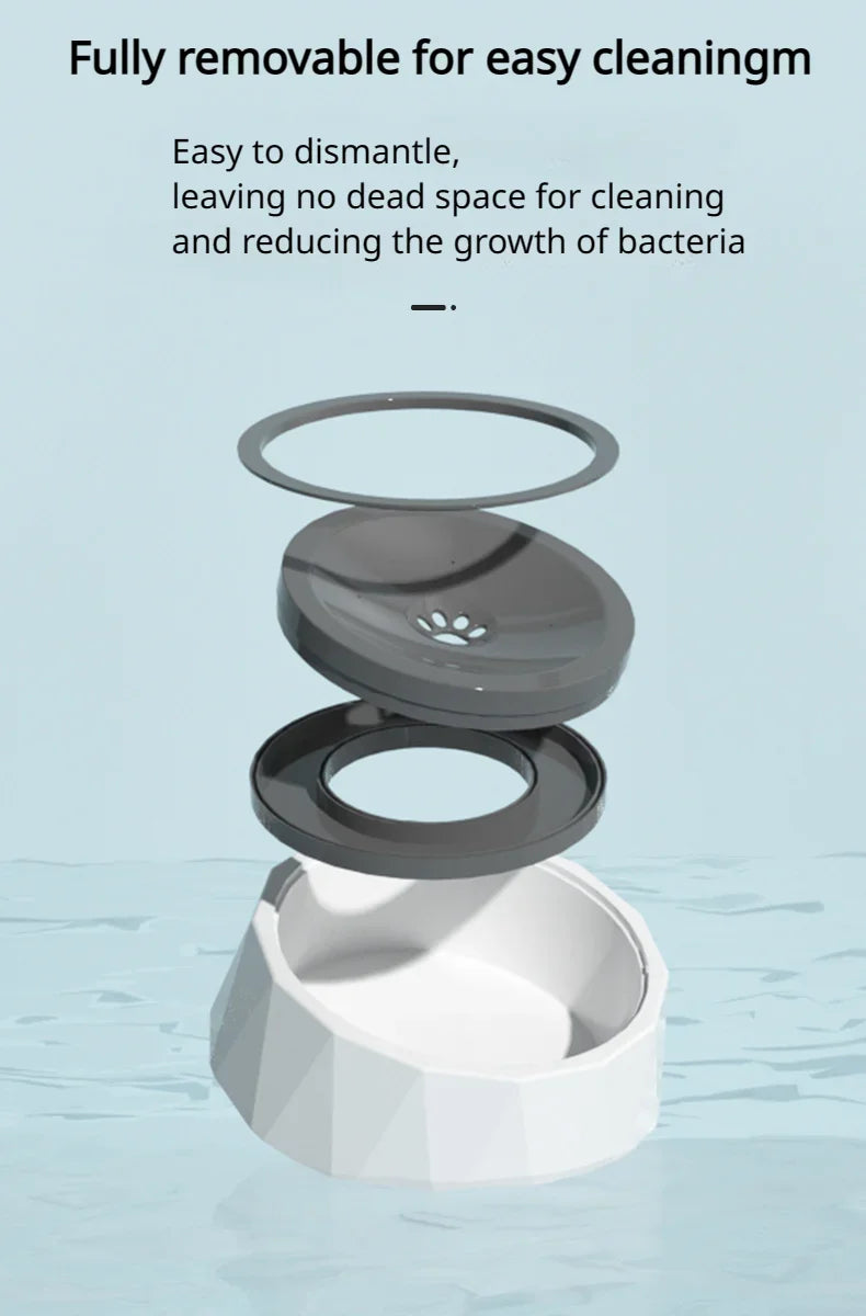 SipSavvy I Splash-Free Pet Hydration Bowl