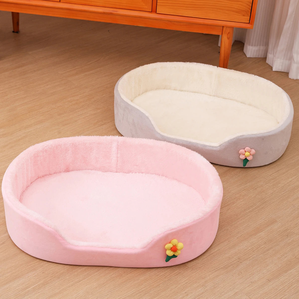 PawBlossom Cozy Fence Pet Bed