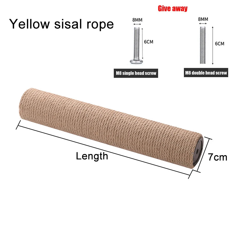 Sisal Cat Scratching Replacement Posts