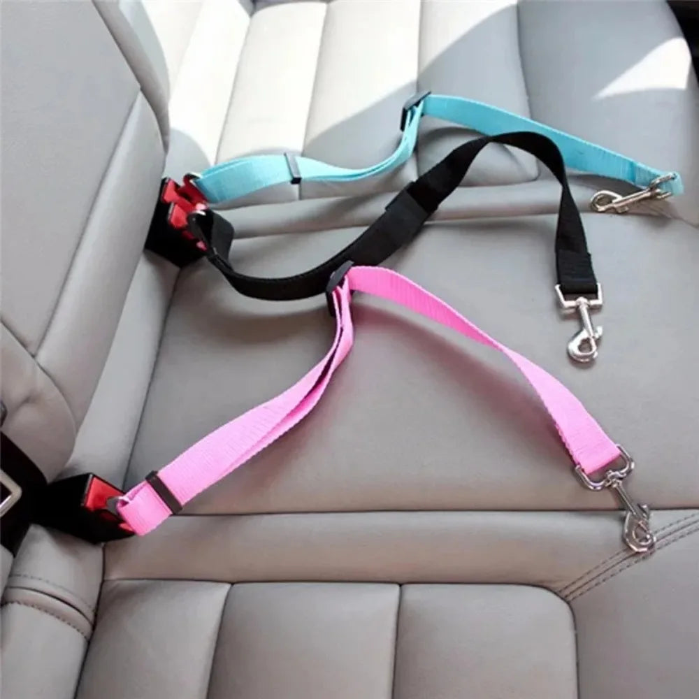 Sit, Stay & Buckle Pet Car Safety Belt