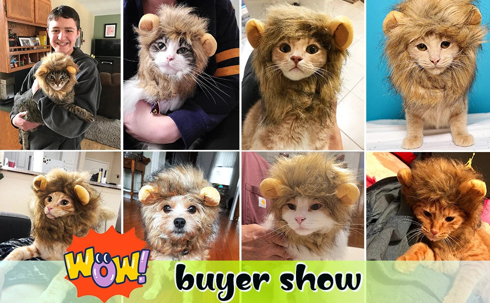 Roar & Purr Lion Mane Wig