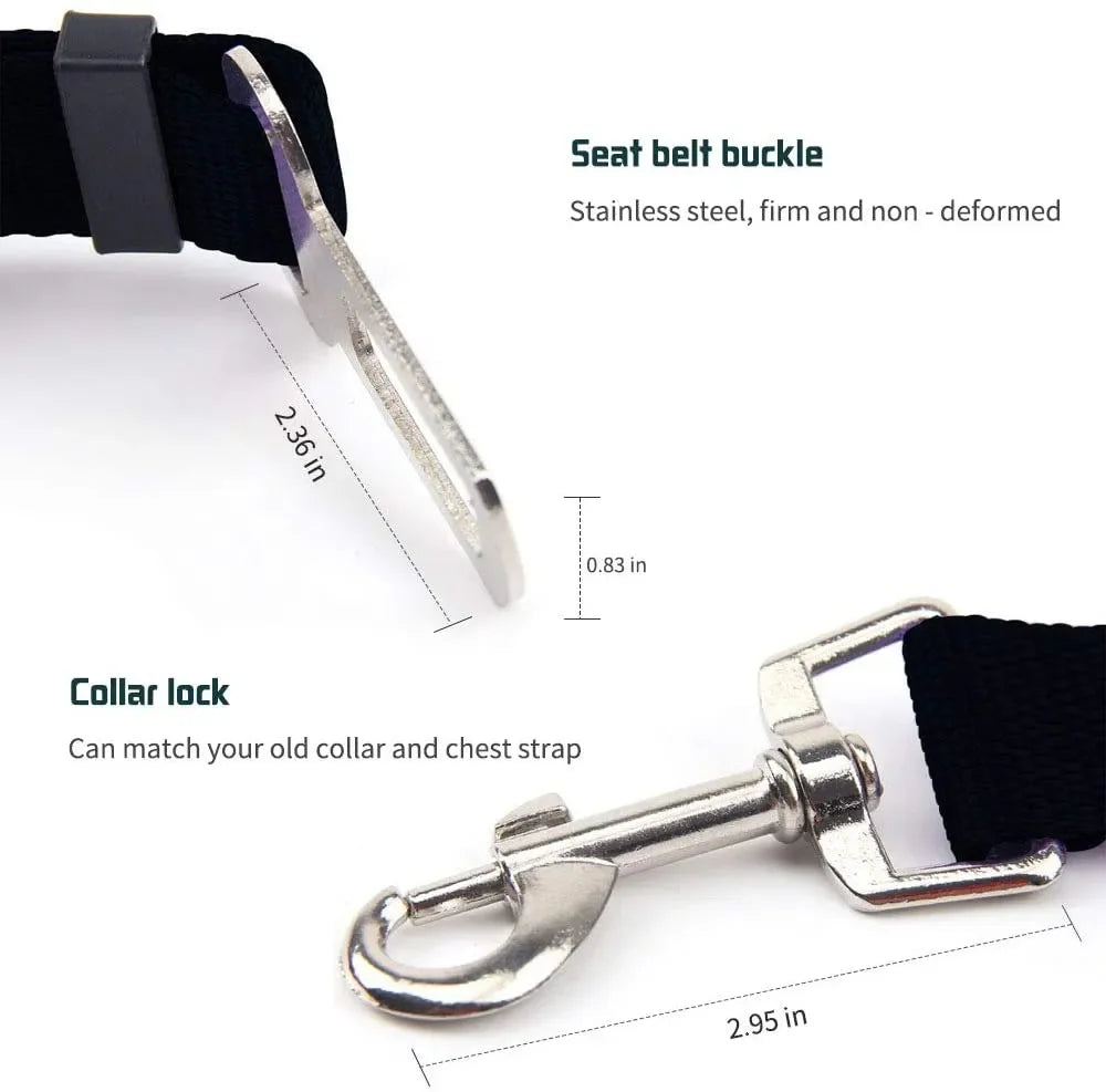 Sit, Stay & Buckle Pet Car Safety Belt