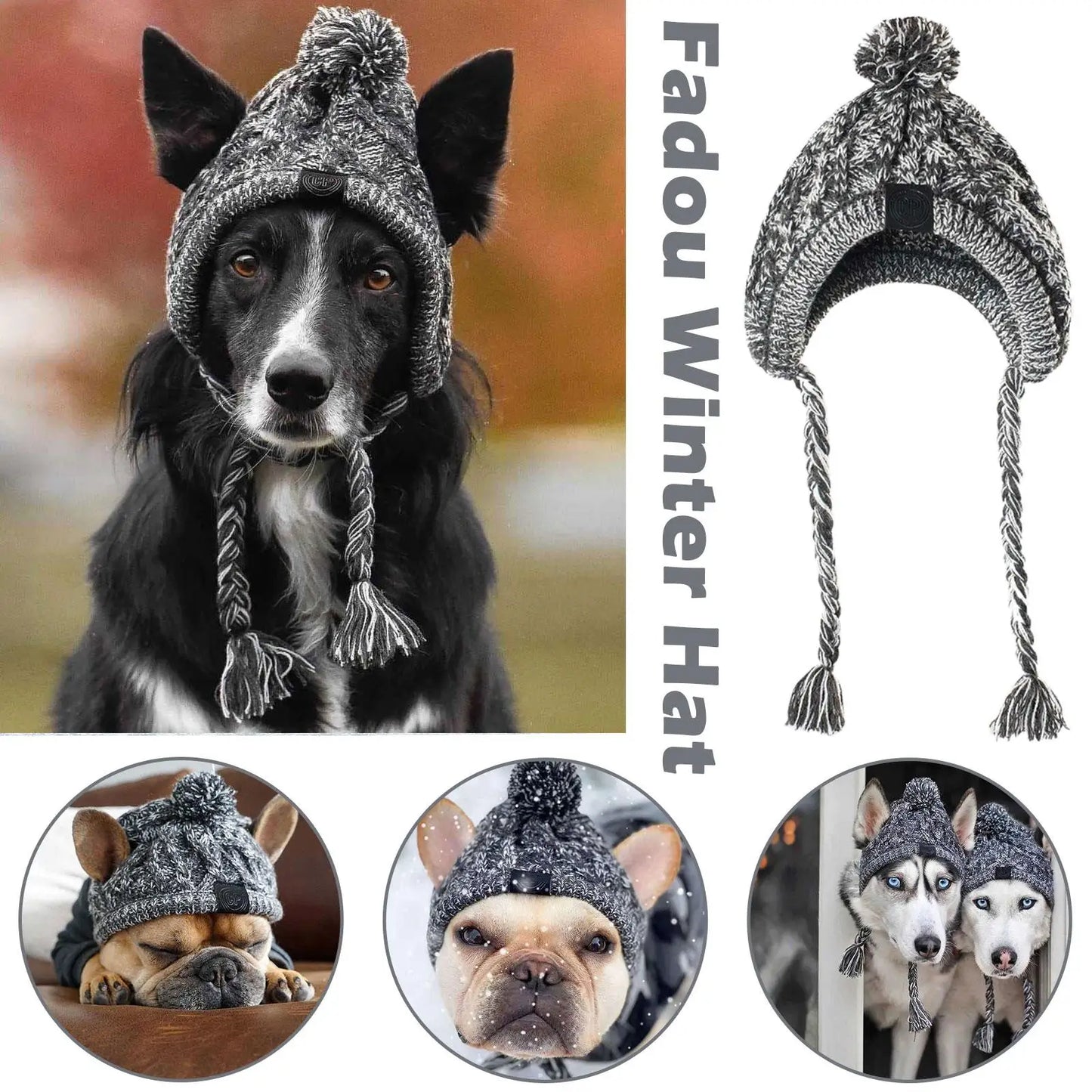 SnuggleNoggin Winter Dog Hat