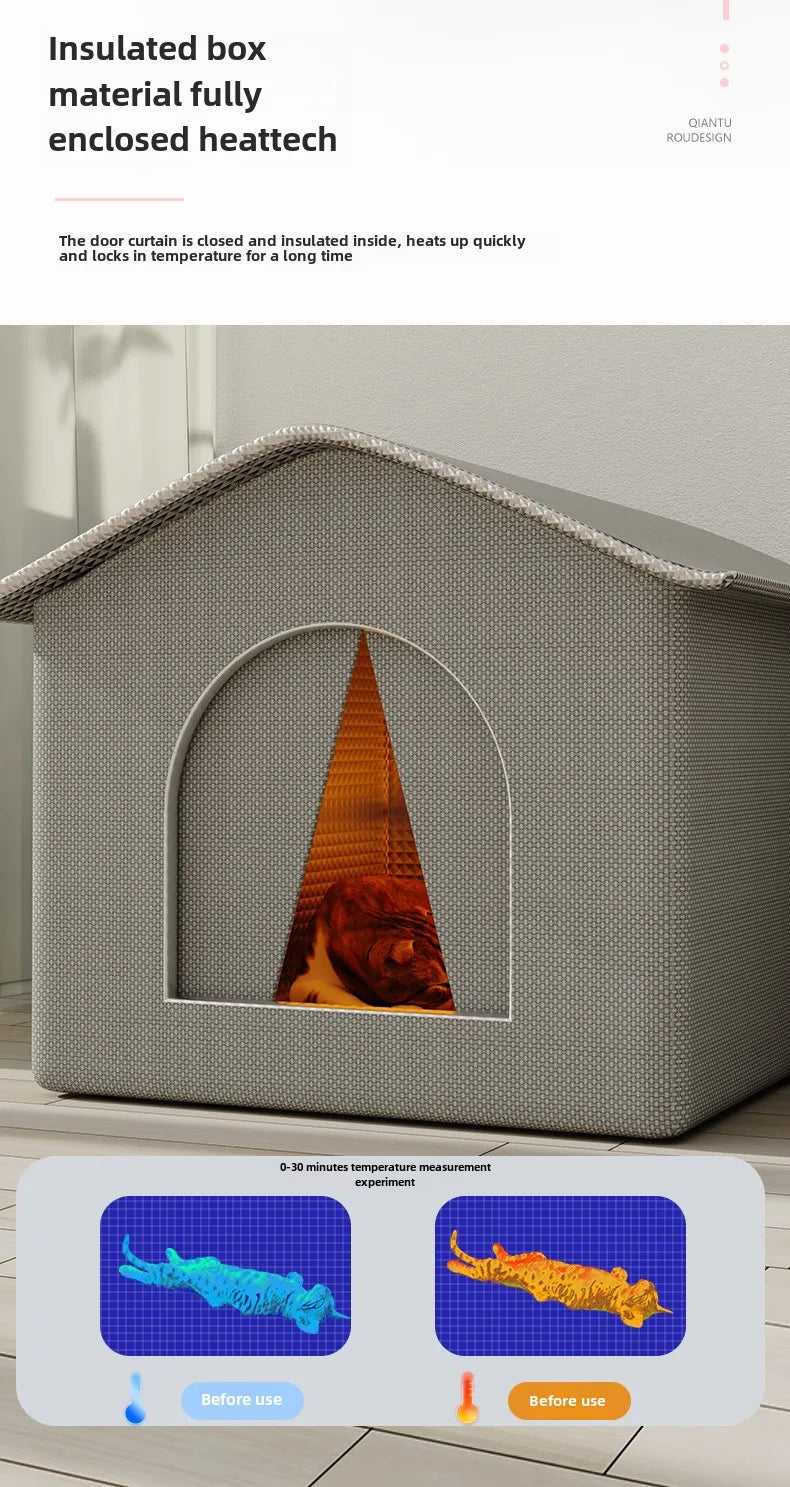 SnuggleHut Outdoor Pet Cave