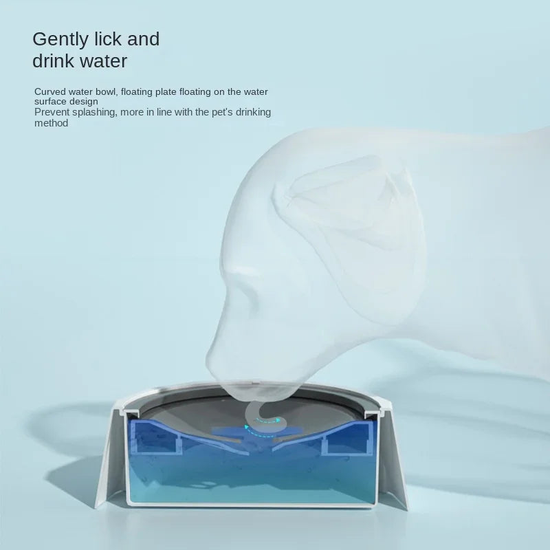 SipSavvy I Splash-Free Pet Hydration Bowl