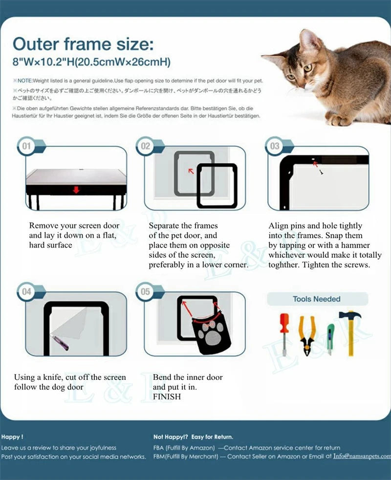 PawPort Pet Freedom Door