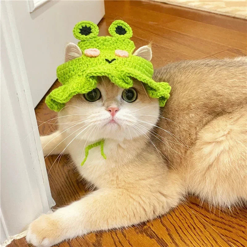 Meowdorable Knit Cosplay Hat