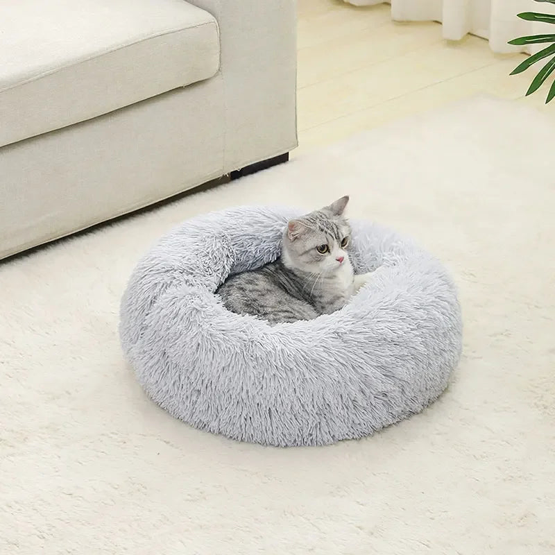 FluffNest Plush Pet Bed