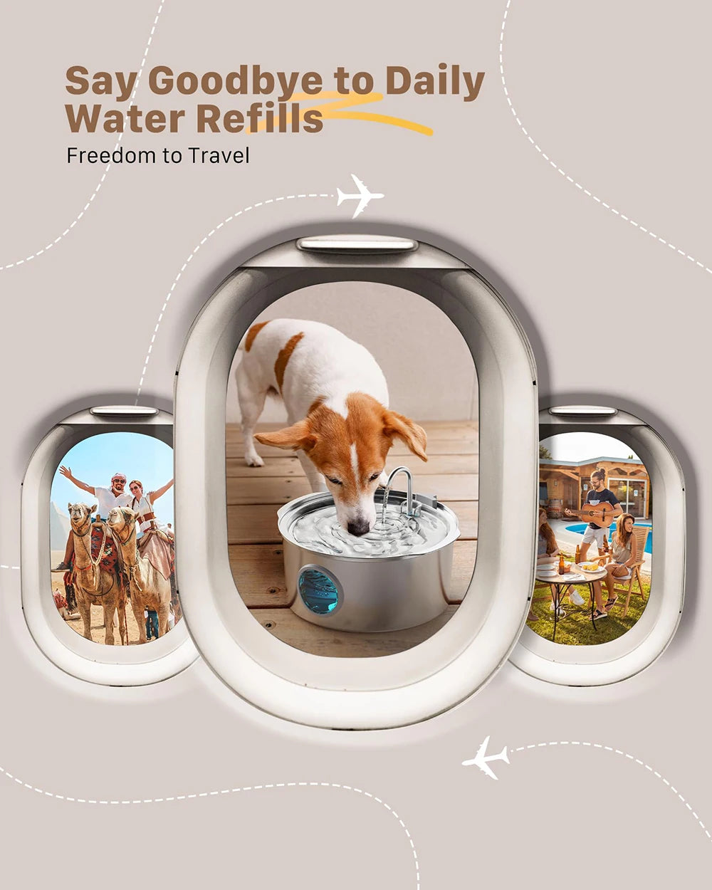 HydroPaws UltraFlow Pet Fountain