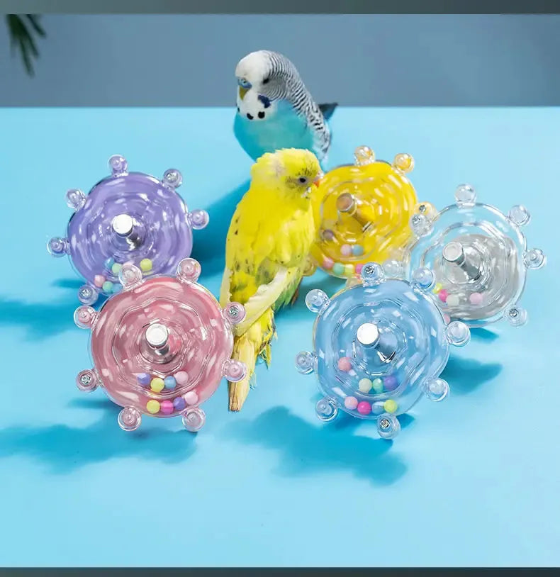 ChirpNSpin - Interactive Parrot Toy