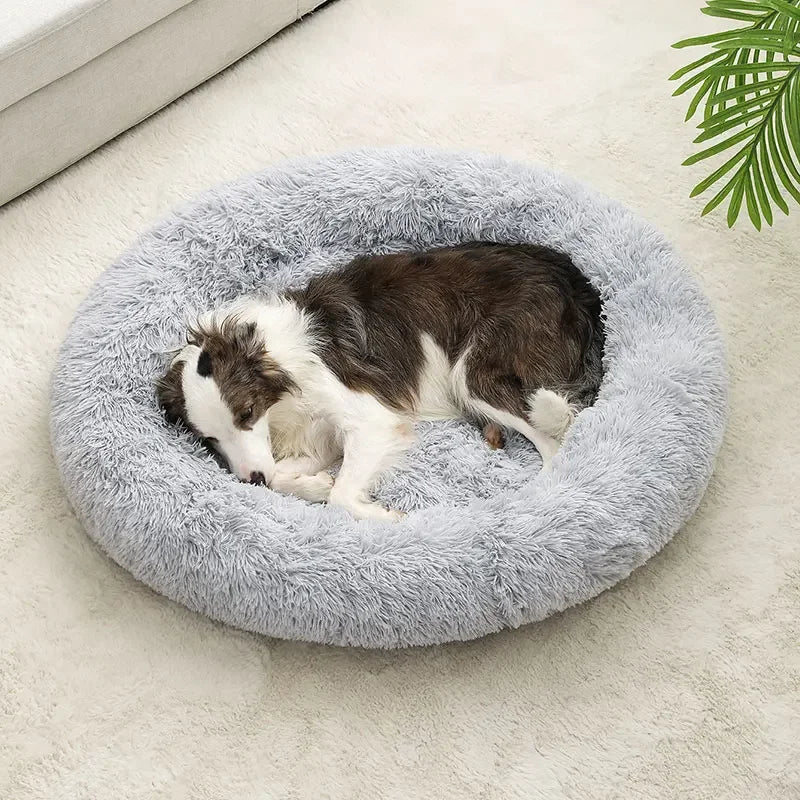 FluffNest Plush Pet Bed