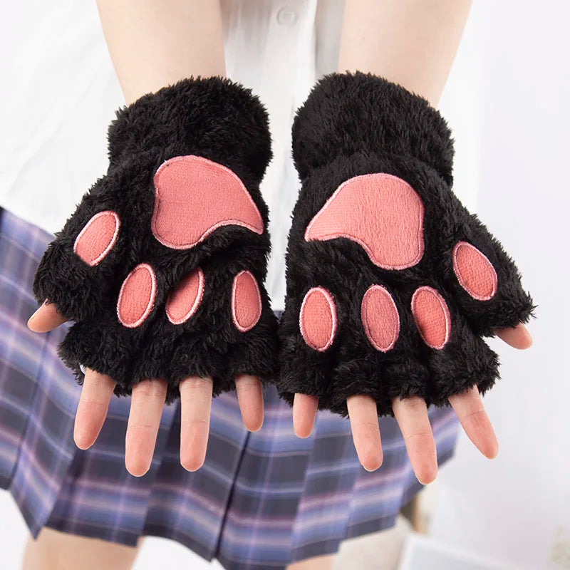 Meow Mittz - Fingerless Gloves