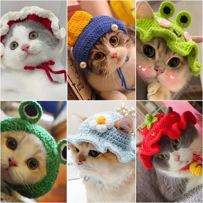 Meowdorable Knit Cosplay Hat