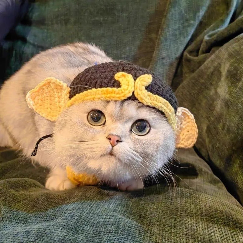 Meowdorable Knit Cosplay Hat