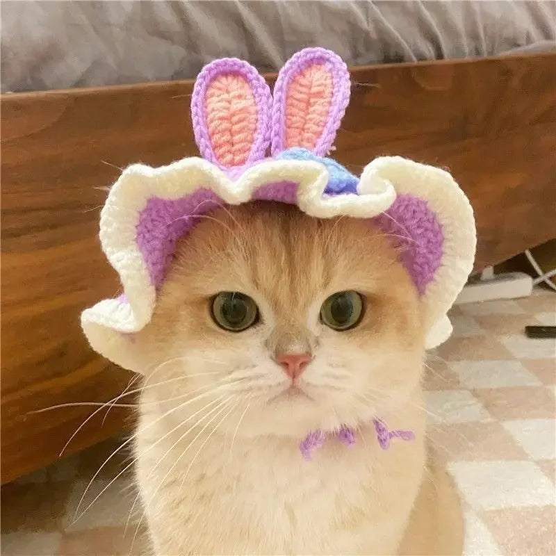 Meowdorable Knit Cosplay Hat