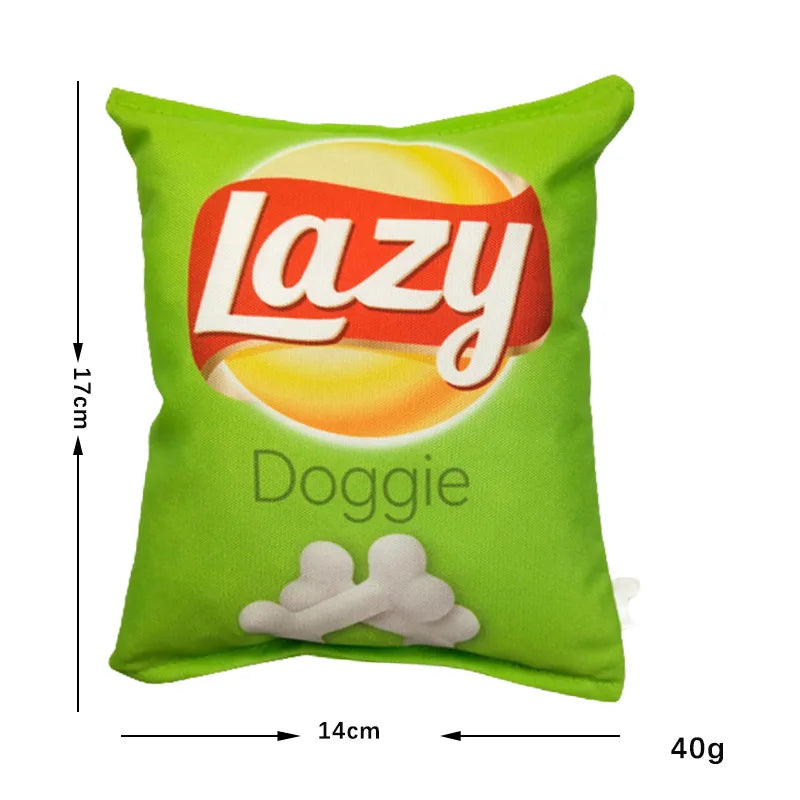 Chomp ‘n’ Chips Plush Dog Toy