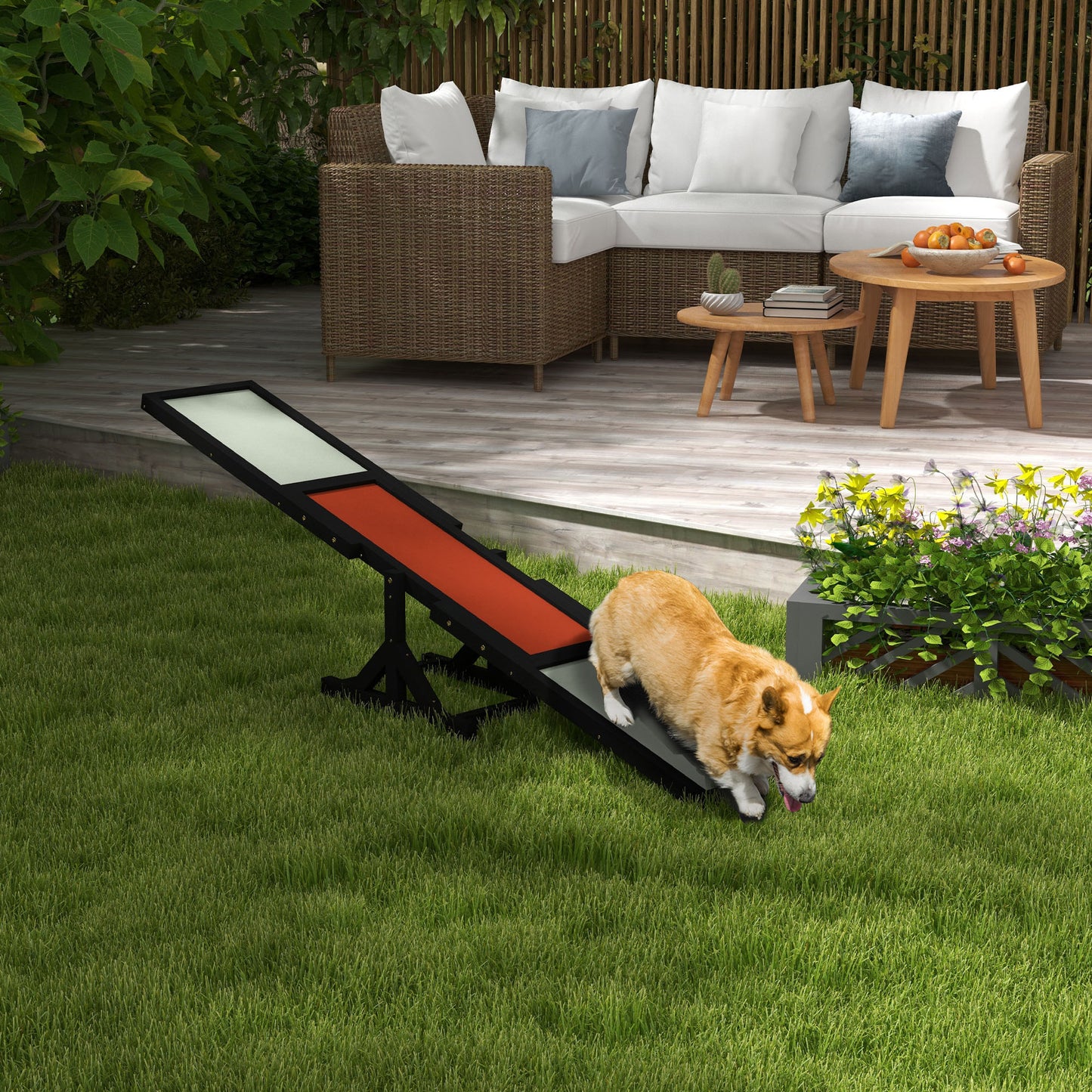 Wag & Wobble Canine Seesaw Trainer