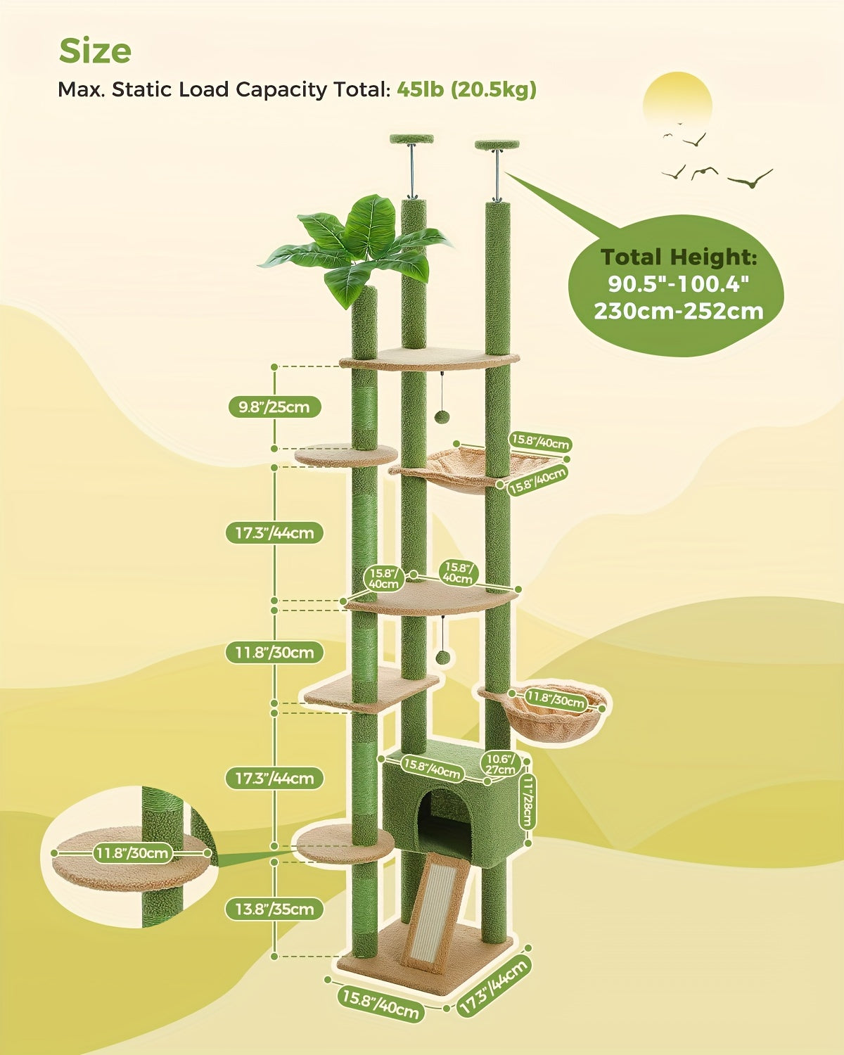 Catopia Sky Climber Tower