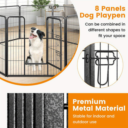 PawPalace 8-Panel Playpen
