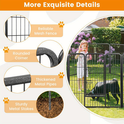 PawPalace 8-Panel Playpen